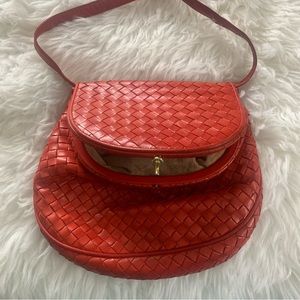 COPY - Vintage orange Bottega veneta crossbody purse